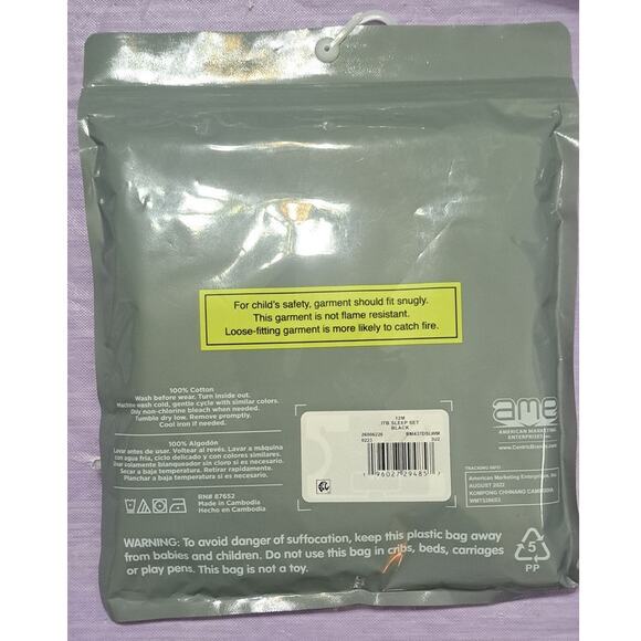 Batman Snug Fit Character Toddler 12 Month Pajama 2 Piece Set Size 12 Months - Picture 6 of 7